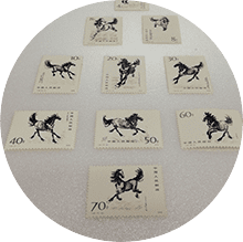 外国のもの切手写真